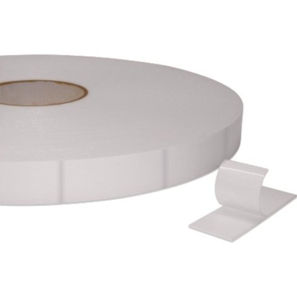 Tape Logic Tape Logic® Double-Sided Foam Squares, 1/16", 1" x 3", White, 324/Roll T95217